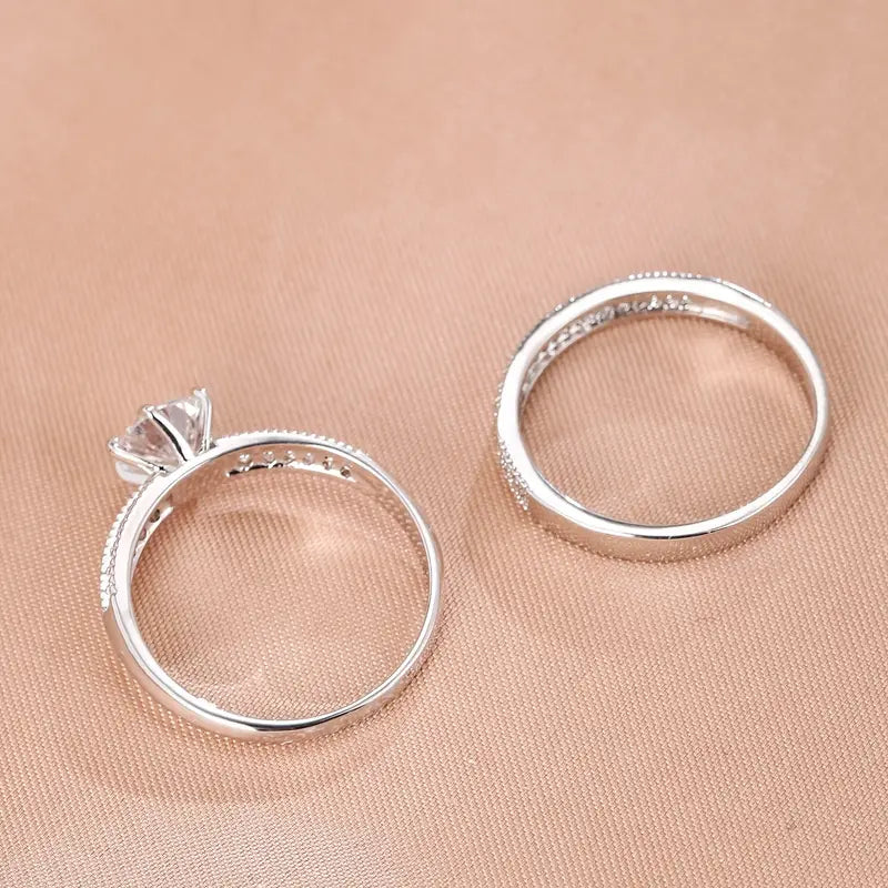 18k Gold-Plated Ardella Ring Set – By Firenzzi