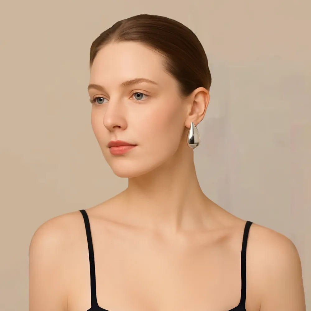 Lacrima oorbellen + cadeau - ByFirenzzi