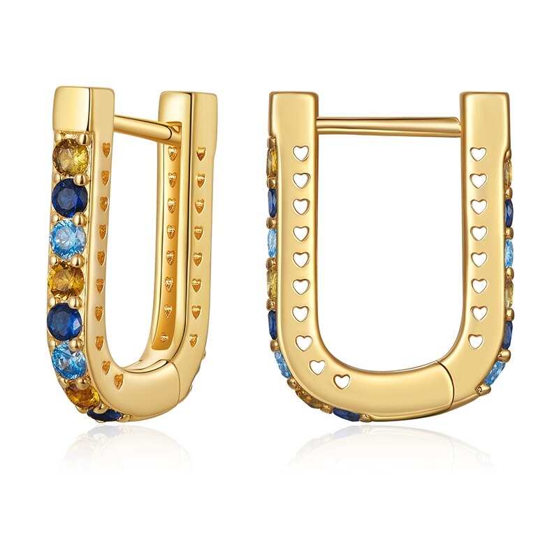 Brinco Argola com Zircônia - ByFirenzzi