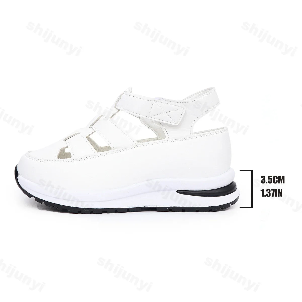 Solenne casual platform sandalen
