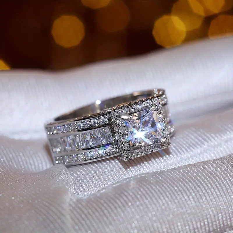 925 Sterling Zilveren Zand Monarchie Ring – ByFirenzzi