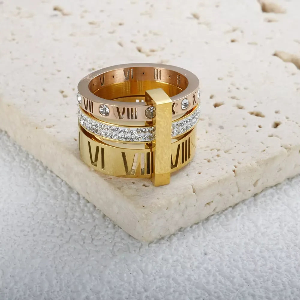 18k vergulde Imperium Lux ring – ByFirenzzi