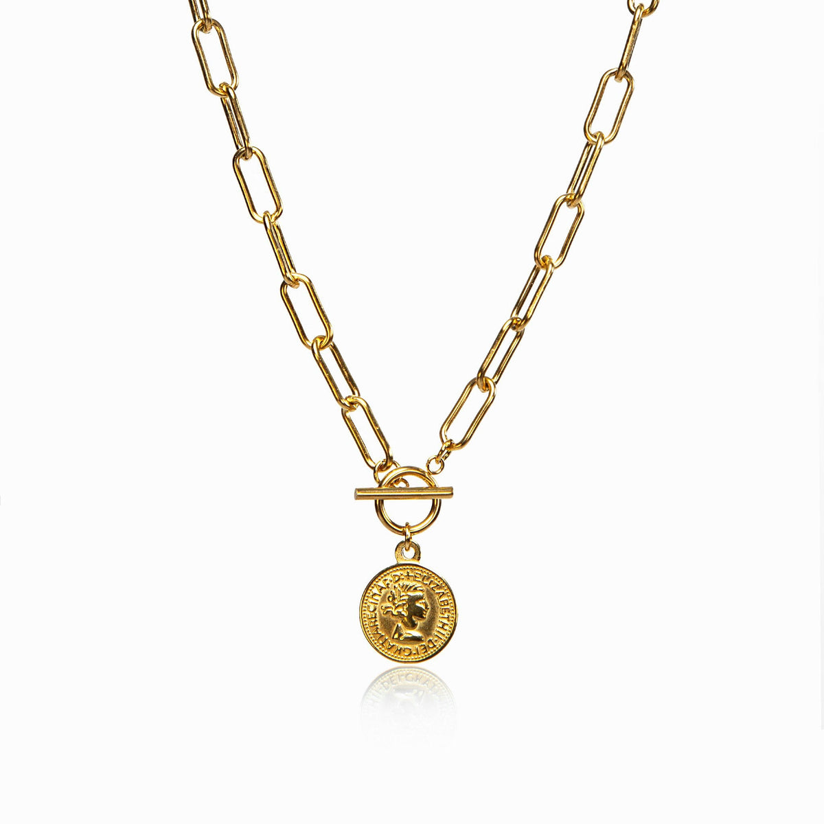 Colar Koningin Banhado a Ouro 18k - ByFirenzzi
