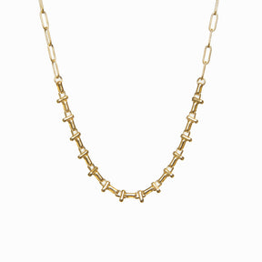 Kraag Choker Banhado a Ouro 18k - ByFirenzzi