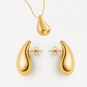 Lacrima oorbellen + cadeau - ByFirenzzi 