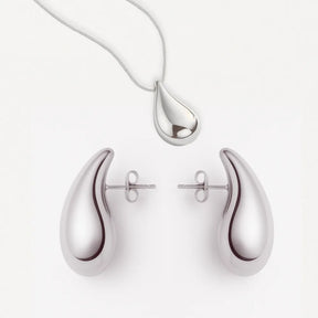 Lacrima oorbellen + cadeau - ByFirenzzi 