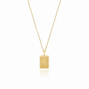 Sunrise ketting, 18k verguld – ByFirenzzi