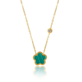 Colar Trevo Banhado a Ouro 18k - ByFirenzzi