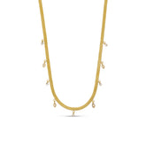 Kraag Choker Luz Banhado a Ouro 18k - ByFirenzzi