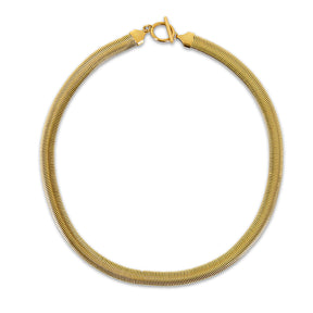 Kraagslang Banhado a Ouro 18k - ByFirenzzi