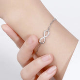 Infinity 925 Sterling Zilveren Armband – ByFirenzzi