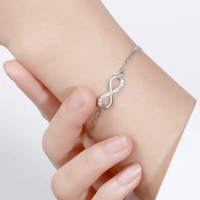 Infinity 925 Sterling Zilveren Armband – ByFirenzzi