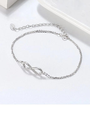 Infinity 925 Sterling Zilveren Armband – ByFirenzzi