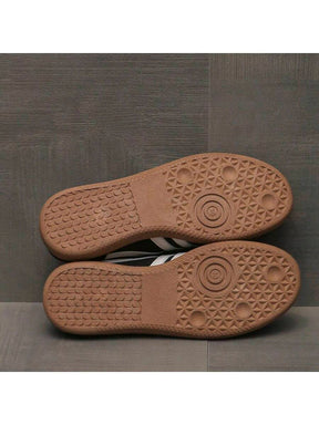 Camden Court zwarte gum sneakers