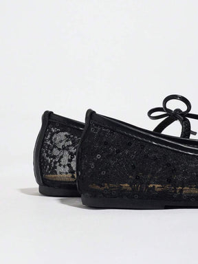 Elowen Lace Mary Jane ballerina's