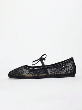 Elowen Lace Mary Jane ballerina's