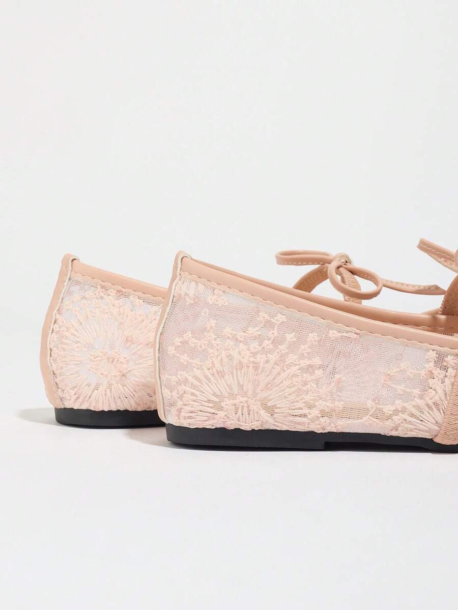 Elowen Lace Mary Jane ballerina's