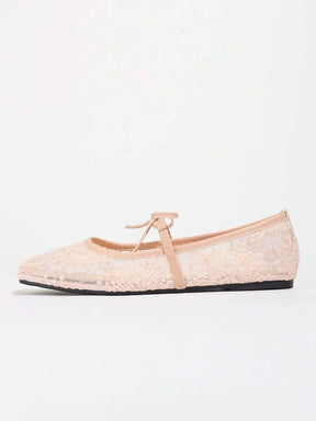 Elowen Lace Mary Jane ballerina's