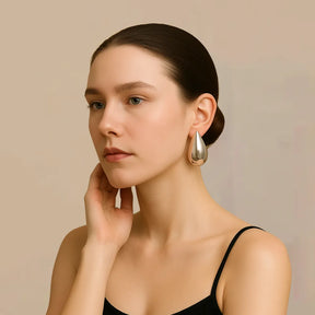 Lacrima oorbellen + cadeau - ByFirenzzi 