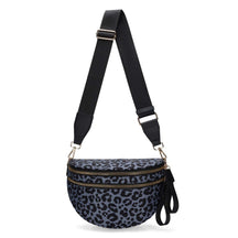 Geruite Crossbody Riemtas voor Dames - Ruime Heuptas voor Moeders & Dagelijks Reizen