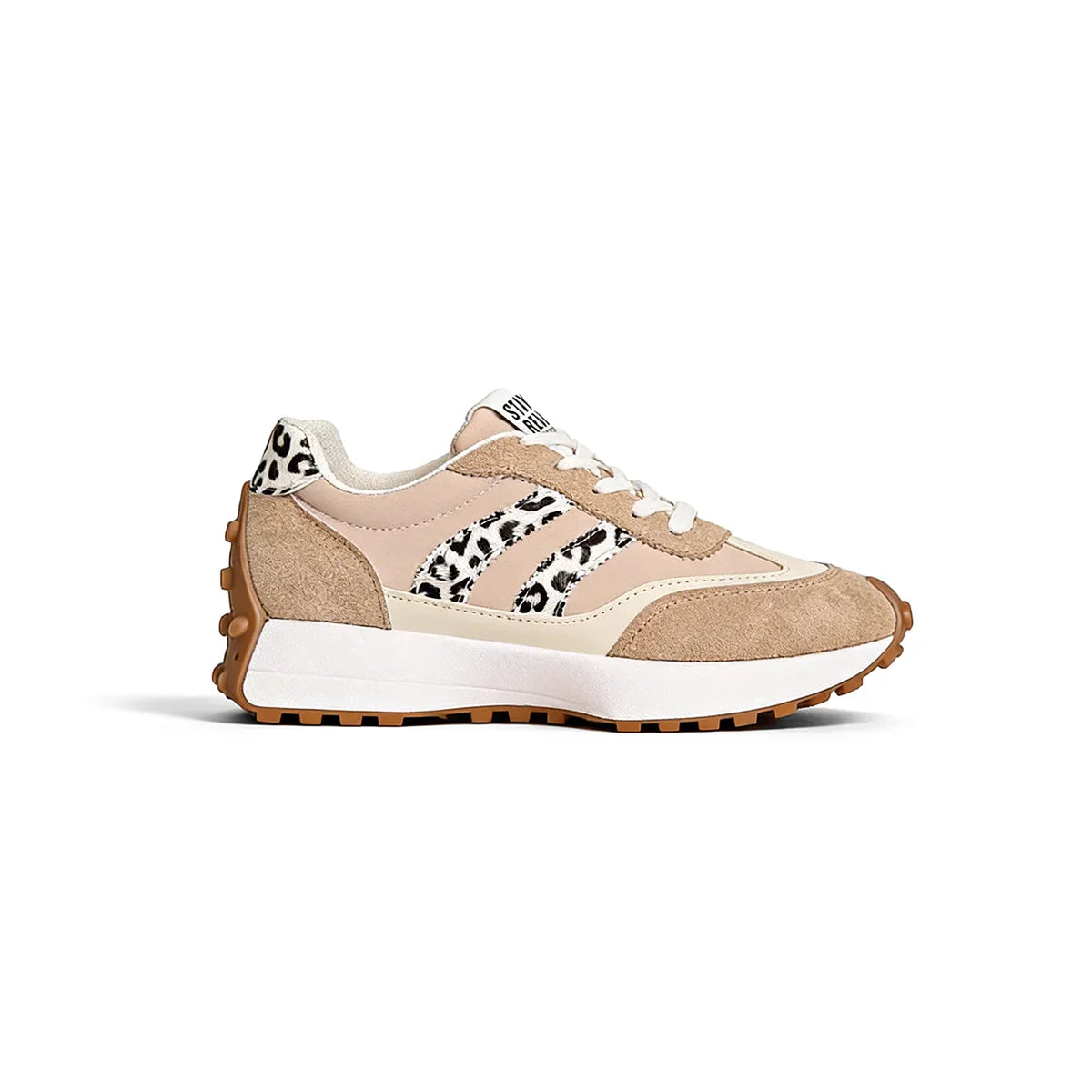 CloudLane Stripe Casual | Luipaardbeige 