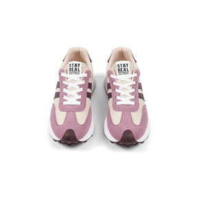 CloudLane gestreepte casual outfit | Roze 