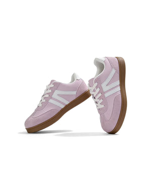 Harbor Court roze sneaker met rubberen zool