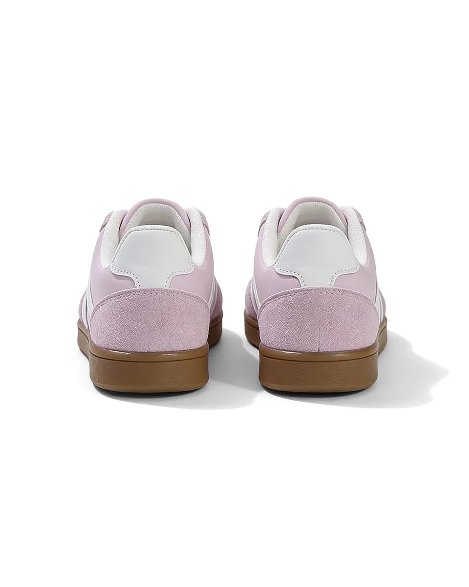 Harbor Court roze sneaker met rubberen zool
