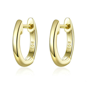 Brinco Argola Basic Banhado a Ouro 18k - ByFirenzzi