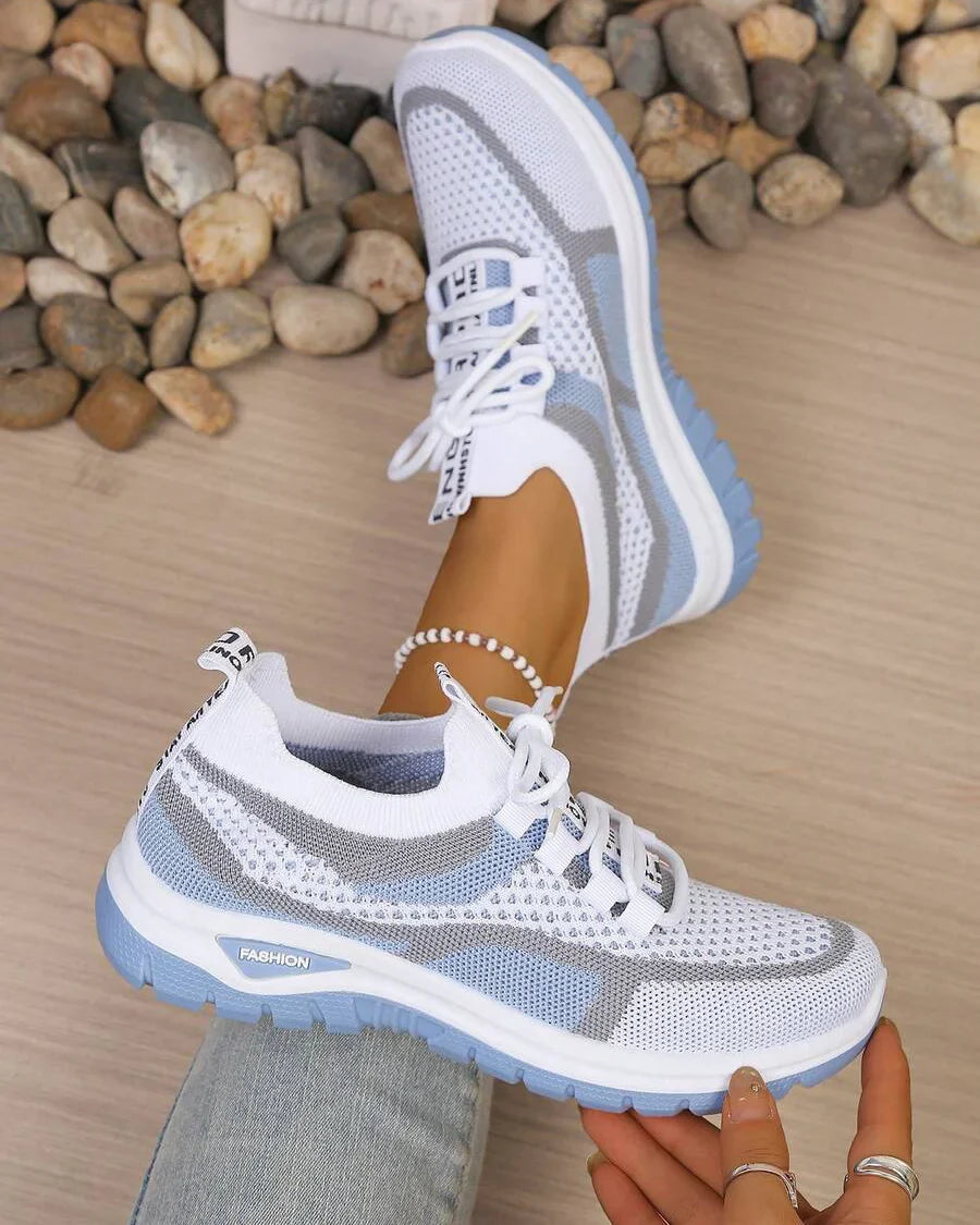 Lyra Motion – Ademende gebreide comfortabele sneakers
