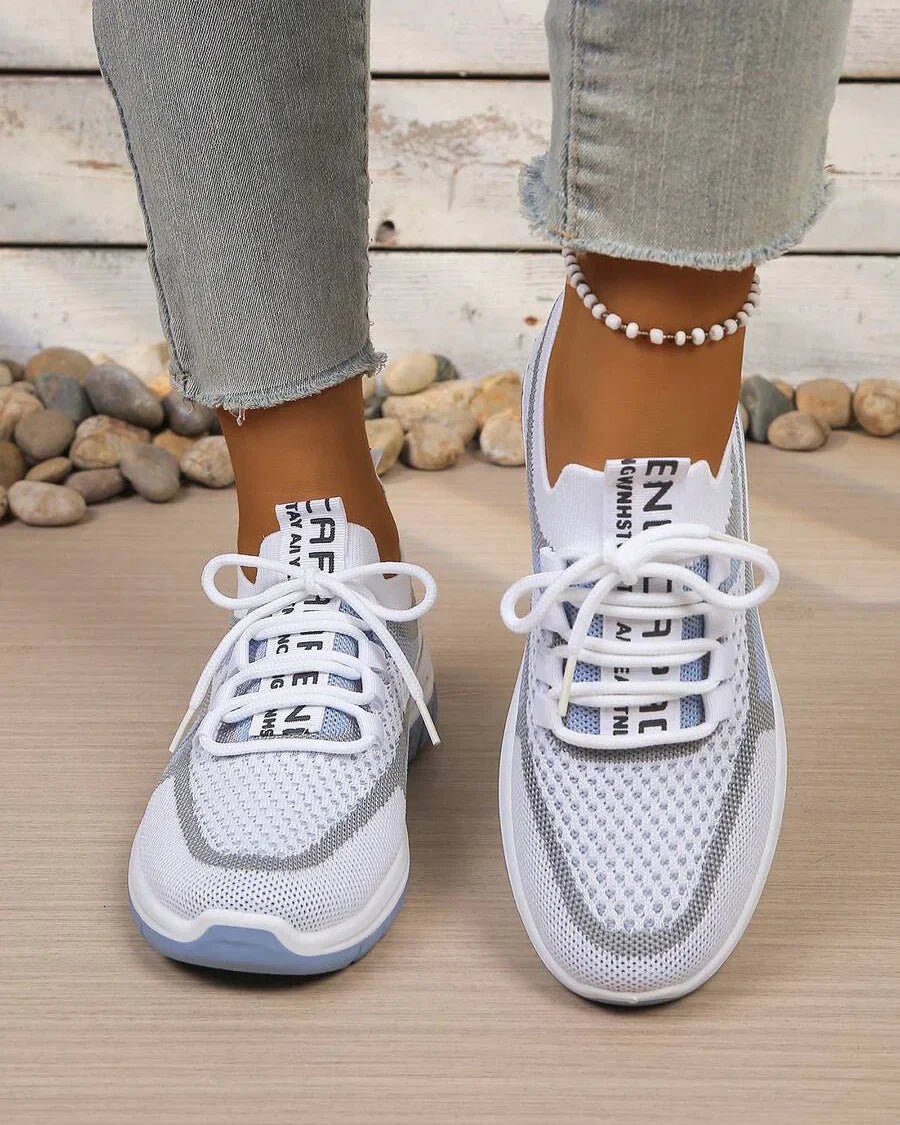 Lyra Motion – Ademende gebreide comfortabele sneakers