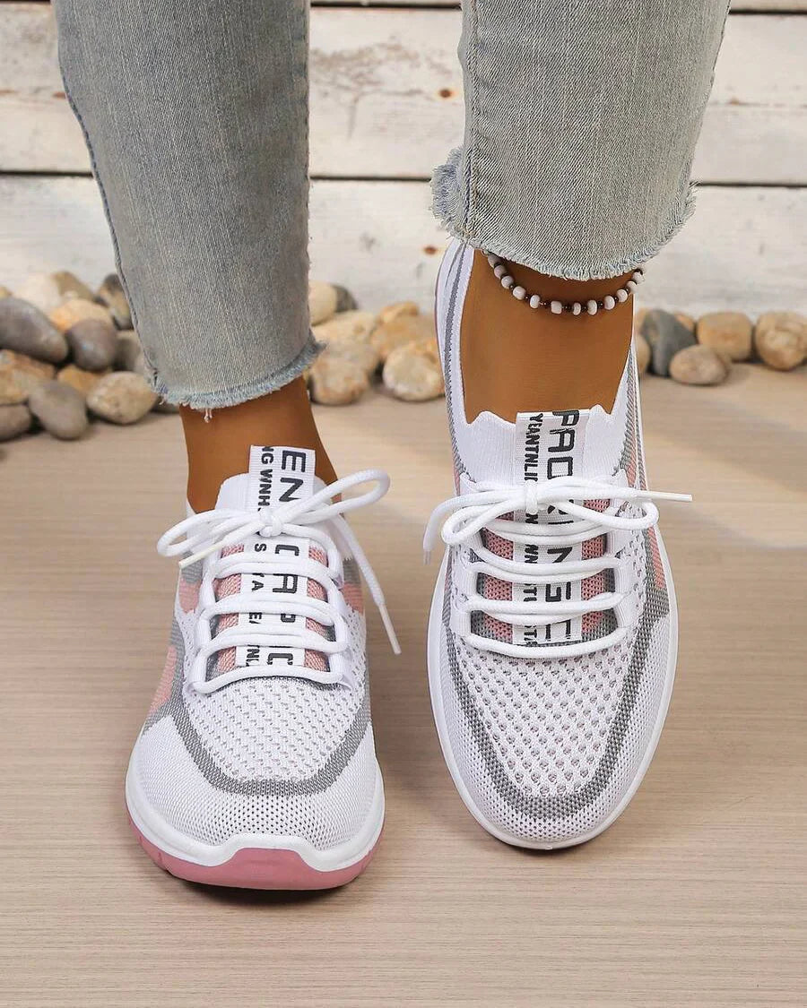 Lyra Motion – Ademende gebreide comfortabele sneakers