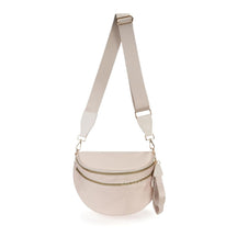 Geruite Crossbody Riemtas voor Dames - Ruime Heuptas voor Moeders & Dagelijks Reizen