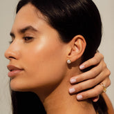 Brincos de Pérolas Banhado a Ouro 18k - ByFirenzzi