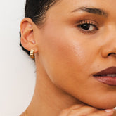 Brincos Argolas Nala Banhado in Ouro 18k - ByFirenzzi