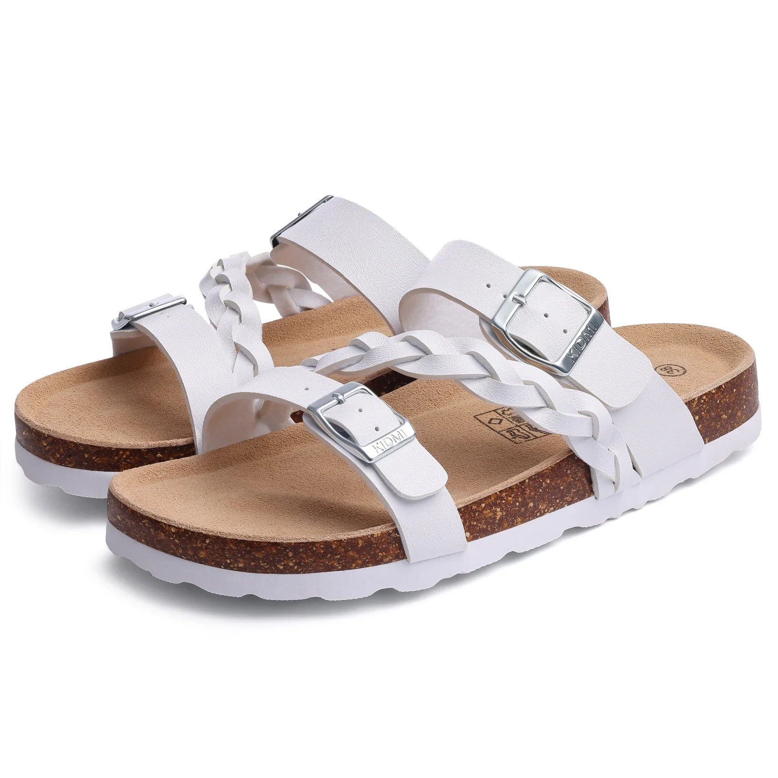 Arden gevlochten kurk comfortabele sandalen 