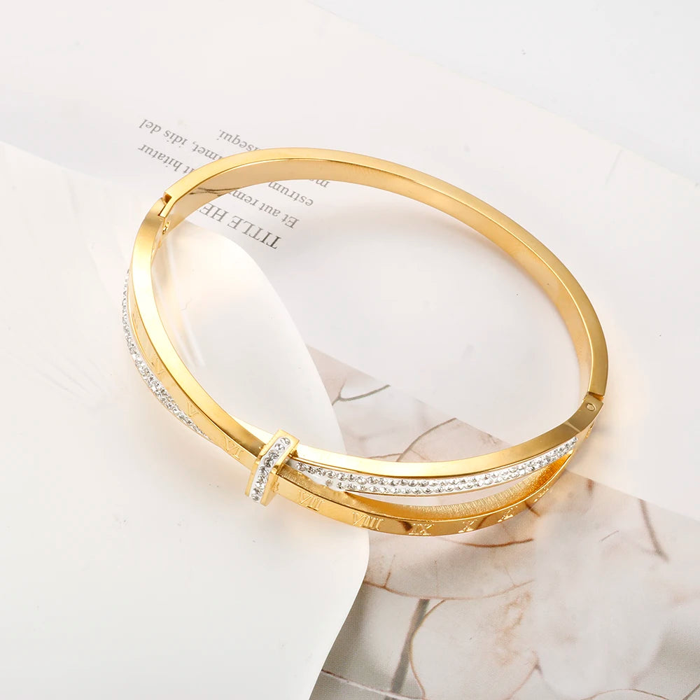 Armband Romano Banhado a Ouro 18k - ByFirenzzi