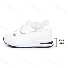 Solenne casual platform sandalen 