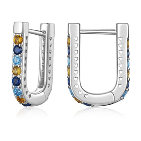 Brinco Argola com Zircônia - ByFirenzzi