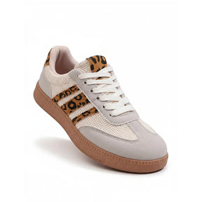 [Limited Edition] Retro sneakers met luipaardprint