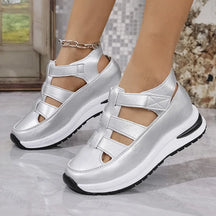Solenne casual platform sandalen 