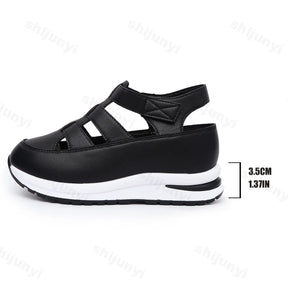 Solenne casual platform sandalen 