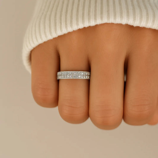 18k Gold-Plated Ardella Ring Set – By Firenzzi