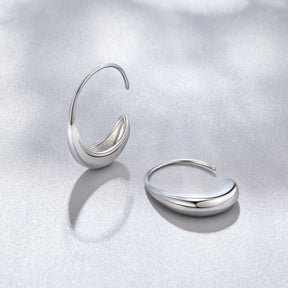 Klassieke oorringen van 925 sterling zilver – ByFirenzzi