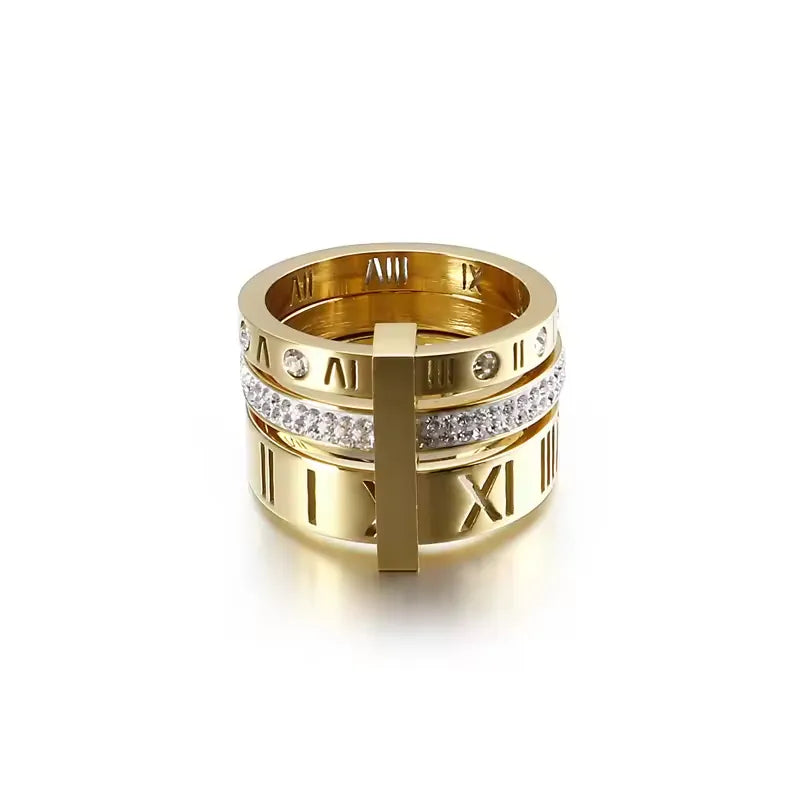 18k vergulde Imperium Lux ring – ByFirenzzi