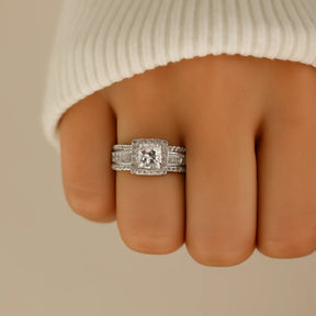 925 Sterling Zilveren Zand Monarchie Ring – ByFirenzzi