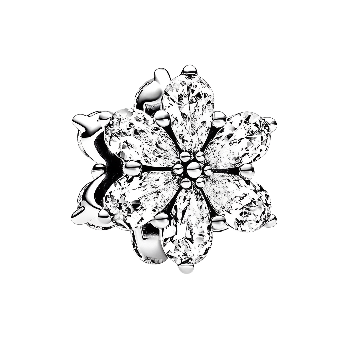 Berloque Flor de Lotus Prata 925 - ByFirenzzi