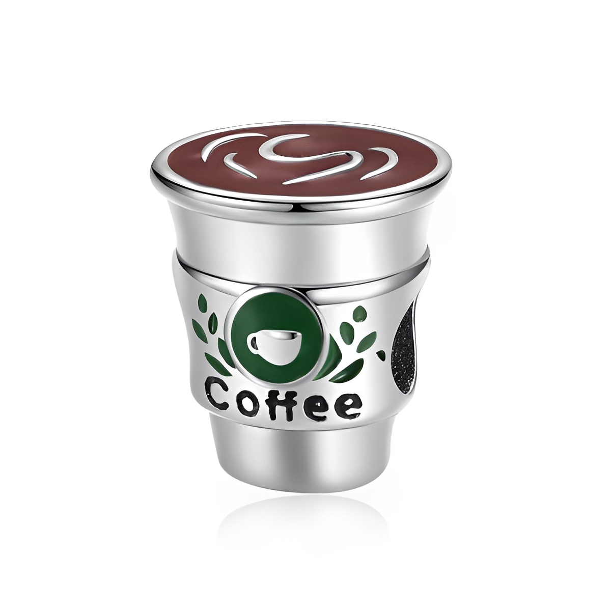 Berloque Koffie Prata 925 - ByFirenzzi