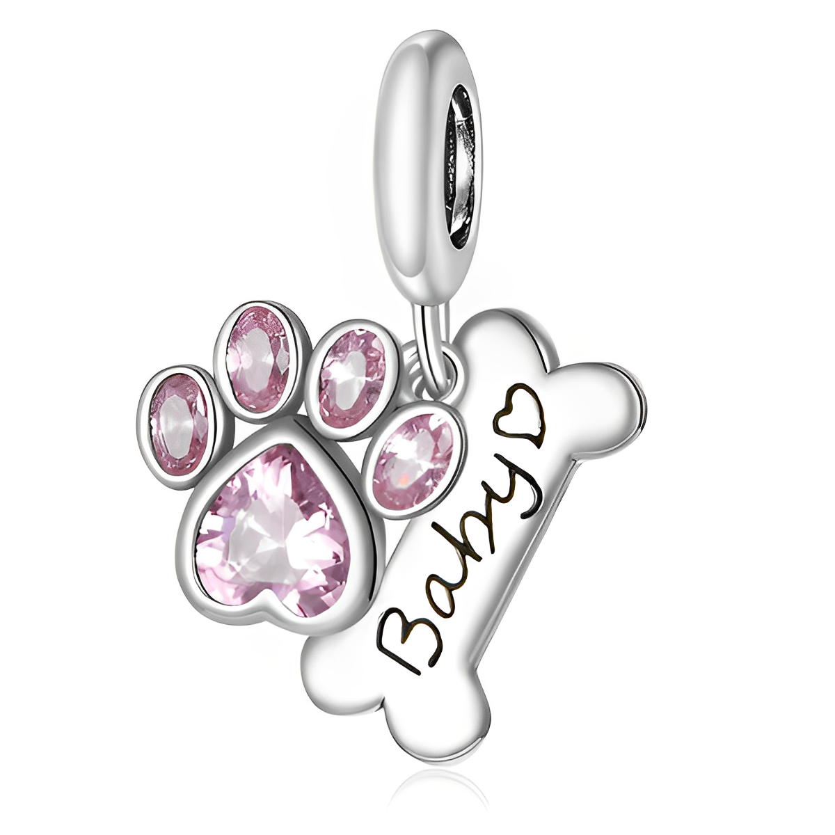 Berloque Babyhuisdier Prata 925 - ByFirenzzi 