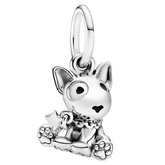 Berloque Bull Terrier Prata 925 - ByFirenzzi